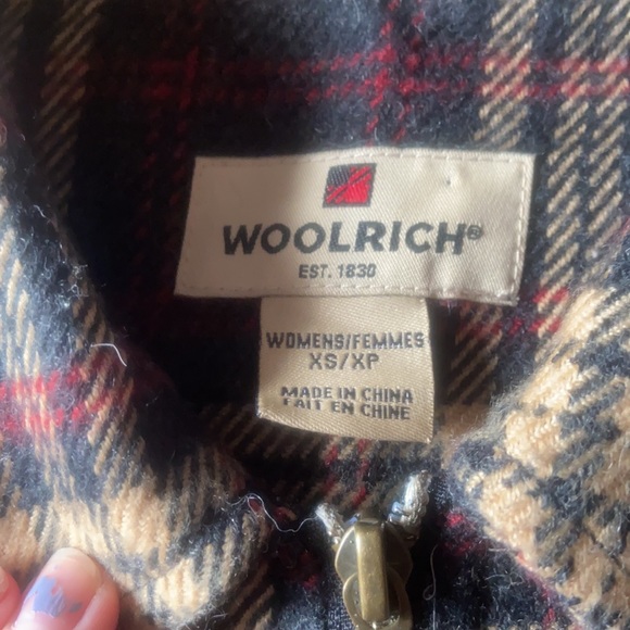 Woolrich zip up flannel jacket - Picture 3 of 9